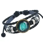 Handmade Beaded Constellation Bracelet (Cancer)