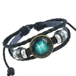 Handmade Beaded Constellation Bracelet (Pisces)