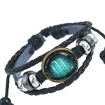 Handmade Beaded Constellation Bracelet (Scorpio)