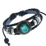 Handmade Beaded Constellation Bracelet (Taurus)
