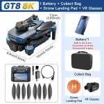 Professional GT8 8K HD Dual Camera Drone FPV WiFi, Obstacle Avoidance, Brushless Motors, 20min Flight - Image 10