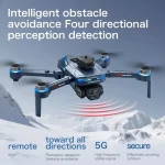 Professional GT8 8K HD Dual Camera Drone FPV WiFi, Obstacle Avoidance, Brushless Motors, 20min Flight - Image 5