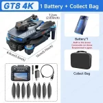 Professional GT8 8K HD Dual Camera Drone FPV WiFi, Obstacle Avoidance, Brushless Motors, 20min Flight - Image 7
