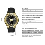 Findtime Ladies Sport Digital Watch – Waterproof Dual Time Wristwatch for Women - Image 2