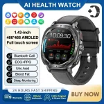 Smart Watch Medical Grade BP Oxygen Heart Rate Monitor – Powerful Bluetooth Health Watch UK - Image 10
